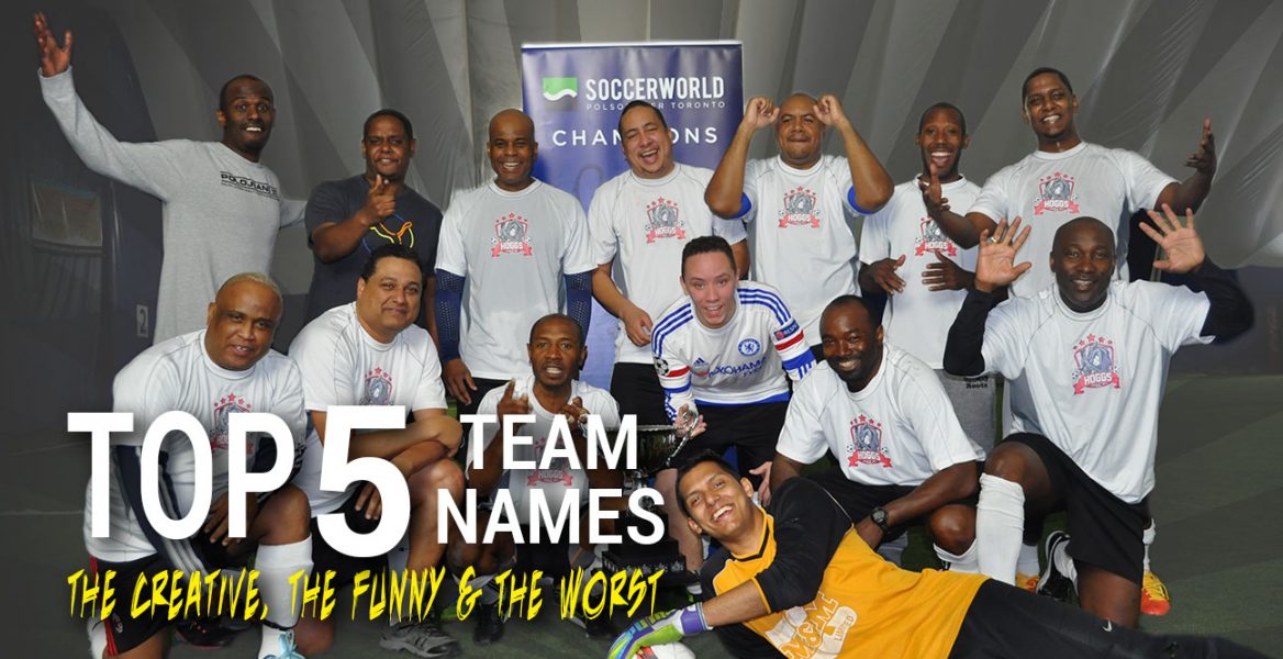 Top 5 Team Names: The Creative, The Funny & The Worst